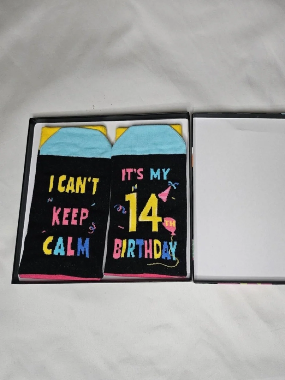 New Happypop I Can't Keep Calm It's My 14th Birthday Socks Teen Unisex Gift